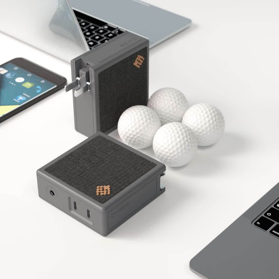 150W DC+USB C GaN 充電器